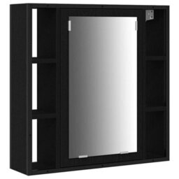 Walplus Bathroom Cabinet Set Other 3 Pcs Black Oak 33 X 33 X 185.5 Cm - thumbnail 5