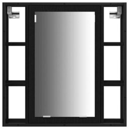 Walplus Bathroom Cabinet Set Other 3 Pcs Black Oak 33 X 33 X 185.5 Cm - thumbnail 7