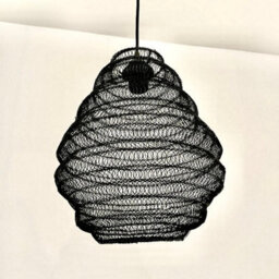 CGC Lighting Cgc Casablanca Medium Black Mesh Moroccan Metal Ceiling Pendant Light And Lamp Shade - thumbnail 2
