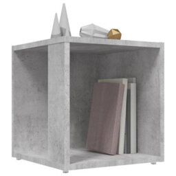 Walplus Side Table Concrete Grey 33X33X34.5 Cm Engineered Wood - thumbnail 3