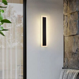 Thehotsale Stylish Rectangular Led Wall Light Ip65,durable Acrylic Aluminium Wall Light Indoor Outdoor,home Lighting - thumbnail 2