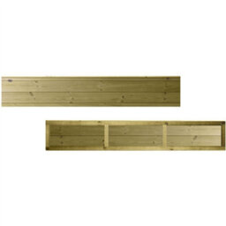 Premier Garden Supplies Ultimate T&g Wooden Fence Panel 6Ft X 1Ft (3 Pack) Vertical Boards Heavy-Duty Pressure Treated Fencing - thumbnail 8