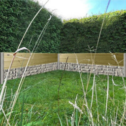 Premier Garden Supplies Ultimate T&g Wooden Fence Panel 6Ft X 1Ft (3 Pack) Vertical Boards Heavy-Duty Pressure Treated Fencing - thumbnail 2
