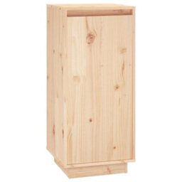 Vidaxl Shoe Cabinet 35X35X80 Cm Solid Wood Pine - thumbnail 2