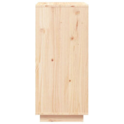 Vidaxl Shoe Cabinet 35X35X80 Cm Solid Wood Pine - thumbnail 6