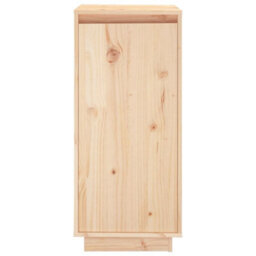 Vidaxl Shoe Cabinet 35X35X80 Cm Solid Wood Pine - thumbnail 5