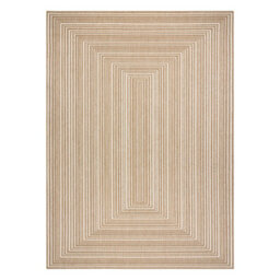 RugsX Flat 48962265 Sisal Carpet Geometric - Natural Beige Straw Color, String 120X170 Cm - thumbnail 2