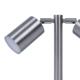 GoodHome Candiac Matt Stainless Steel Integrated Led Outdoor Stake Light (D)60mm - thumbnail 6