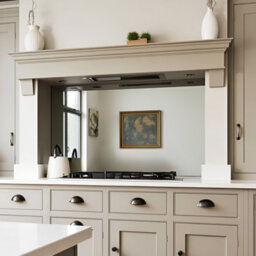 DIY Splashbacks Silver Mirror Splashback 90Cm X 65Cm (Toughened Glass)
