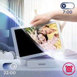 Duronic Digital Photo Frame Pf1D We Smart Touchscreen Digital Picture Frame 10.1 Inch Display Photos For Family Friends - White - thumbnail 7