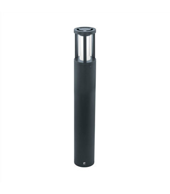 EGLO Gisola Anthracite Led Outdoor Tall Bollard Light 1000 Lumens Ip44 Pathway Lighting - image 1