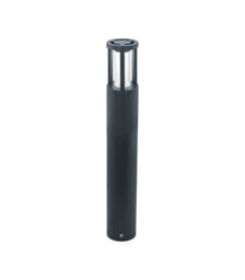 EGLO Gisola Anthracite Led Outdoor Tall Bollard Light 1000 Lumens Ip44 Pathway Lighting - thumbnail 1
