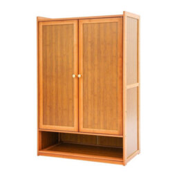 Shoe Storage Cabinet Shoe Cabinet With 2 Doors Floor Shoe Organizer For Entryway - thumbnail 6