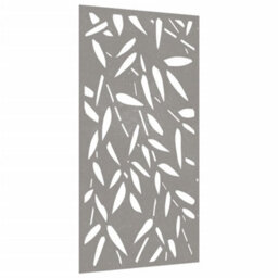 Walplus Garden Wall Decoration 105X55 Cm Corten Steel Bamboo Leaf Design - thumbnail 3