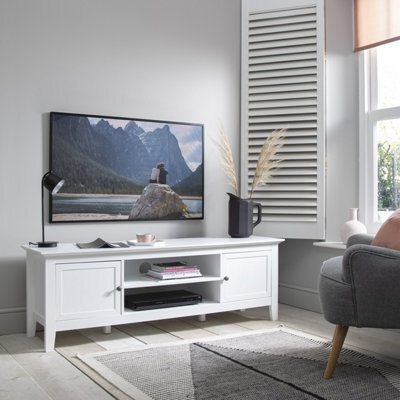 Nöa & Nani Noa & Nani Tv Unit With Cupboards In Classic White Karlstad - image 1