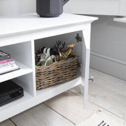 Nöa & Nani Noa & Nani Tv Unit With Cupboards In Classic White Karlstad - thumbnail 3