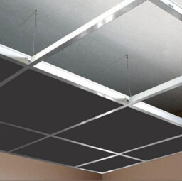 Polished Chrome Mirror Main Tee Section Support For Suspended Ceiling Grid System Support Bar Spares Ceiling Expert Ltd - thumbnail 2