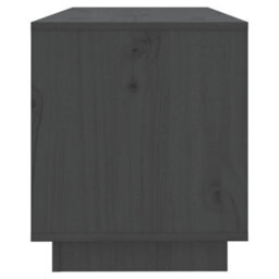 Berkfield Rustic Tv Cabinet Grey 74X34X40 Cm Solid Wood Pine - thumbnail 5