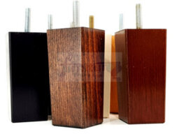 L&F 4X Replacement Furniture Legs Solid Wood 110mm High Sofas Chairs Settee Cabinets Legs M10 Tsp2055 - thumbnail 9