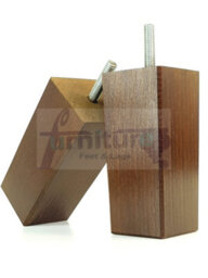 L&F 4X Replacement Furniture Legs Solid Wood 110mm High Sofas Chairs Settee Cabinets Legs M10 Tsp2055 - thumbnail 3