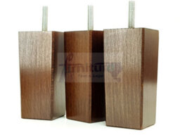 L&F 4X Replacement Furniture Legs Solid Wood 110mm High Sofas Chairs Settee Cabinets Legs M10 Tsp2055 - thumbnail 5