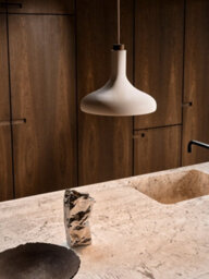 Nordlux Fuji Indoor Pendant Light Beige Metal E27 White Inner - Mains Powered, Ip20 - thumbnail 8