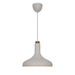 Nordlux Fuji Indoor Pendant Light Beige Metal E27 White Inner - Mains Powered, Ip20 - thumbnail 1