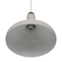 Nordlux Fuji Indoor Pendant Light Beige Metal E27 White Inner - Mains Powered, Ip20 - thumbnail 5