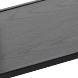 Furniture To Go Seaford Tall Black Metal Bookcase With 5 Black Shelves - thumbnail 8
