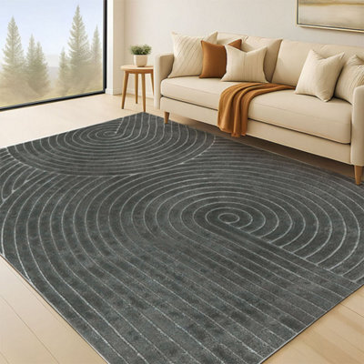 Marlow Large Rug 160X230Cm Soft Floor Runner Machine Washable Non Slip - image 1