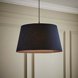 Valuelights Aspen Large Navy Tapered Ceiling Lamp Shade (D)45Cm - thumbnail 1