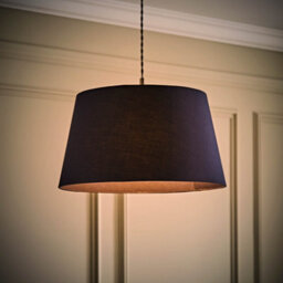 Valuelights Aspen Large Navy Tapered Ceiling Lamp Shade (D)45Cm - thumbnail 5
