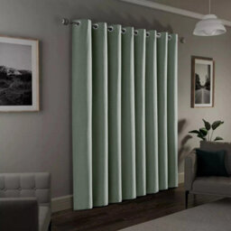 Sage Total Blackout Thermal Eyelet Curtain Panel 66 X 84 Inch - thumbnail 3
