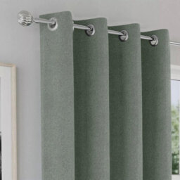 Sage Total Blackout Thermal Eyelet Curtain Panel 66 X 84 Inch - thumbnail 2