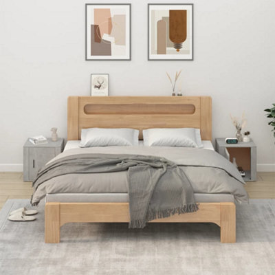 Berkfield Bedside Cabinets 2 Pcs Concrete Grey 50X39X47 Cm - image 1