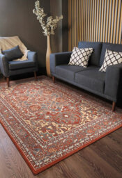 RugsX Wool Carpet Legend 468 10 Gb300 Osta - Ornament, Frame Exclusive Red Beige 160X230 Cm - thumbnail 5