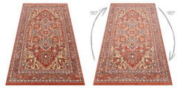 RugsX Wool Carpet Legend 468 10 Gb300 Osta - Ornament, Frame Exclusive Red Beige 160X230 Cm - thumbnail 3