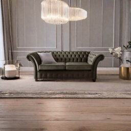 Chesterfield Beaumont 3 Seater Sofa Malta Mushroom 07 - thumbnail 3