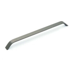 Plum&clay Emery Wall Hung Textured Black Tall Bathroom Cabinet With Gun Grey Bar Handle (H)120Cm (W)35Cm - thumbnail 3