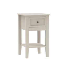 Melody Maison Pair Of One Drawer Bedside Tables - Rowley Pale Cream Range - thumbnail 6