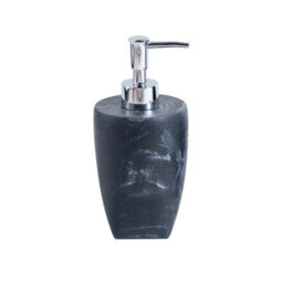 Showerdrape Octavia Grey Marble & Chrome Liquid Soap Dispenser - thumbnail 3