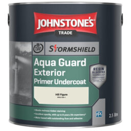Johnstone's Trade Stormshield Aqua Guard Exterior Primer Undercoat Wood & Metal Paint Hill Figure (Ppg1104-1) 2.5L - thumbnail 2
