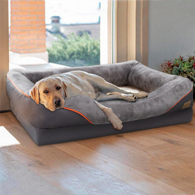 Bingopaw Xl Thicken Orthopedic Dog Bed Waterproof Pet Sofa Mattress Nonskid Bottom Couch,97X72X29.5Cm - image 1