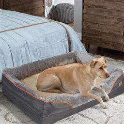 Bingopaw Xl Thicken Orthopedic Dog Bed Waterproof Pet Sofa Mattress Nonskid Bottom Couch,97X72X29.5Cm - thumbnail 5