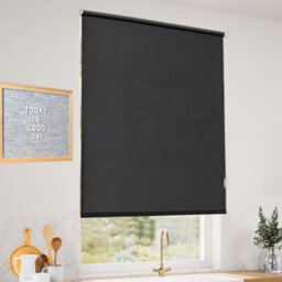 Lister Cartwright Blackout Plain Roller Blinds Windows Blind Child Safety Included (Black, 200 Cm Width X 160 Cm Drop) - thumbnail 8