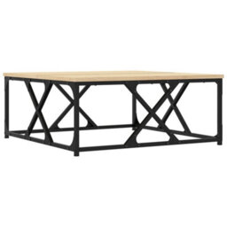 Berkfield Durable Coffee Table Sonoma Oak 70X70X30 Cm Engineered Wood - thumbnail 6