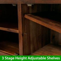 The Furniture Market French Hardwood Mahogany Stained Small Sideboard - thumbnail 5