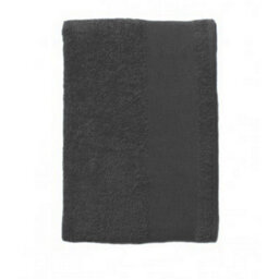 Sols Island 100 Bath Sheet / Towel (100 X 150Cm) Dark Grey (One) - thumbnail 2