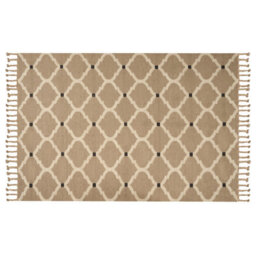 Beliani Rug Orencik Beige 200 X 300 Cm Jute - thumbnail 1
