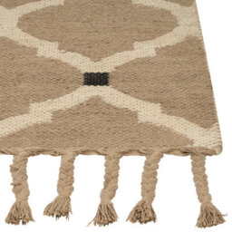 Beliani Rug Orencik Beige 200 X 300 Cm Jute - thumbnail 4